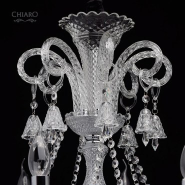 Люстра подвесная CHIARO 313012508 Барселона 8x40W Е14